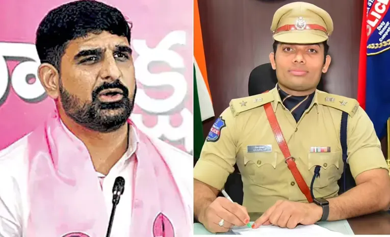 MLA Padi Kaushik Reddy vs Karimnagar CP Gouse
