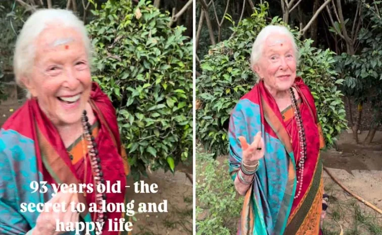 US woman spends in India shares her secret to long and happy life