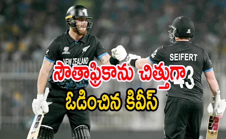T20 WC 2026: New Zealand Beat South Africa By 9 Wickets Enters Final
