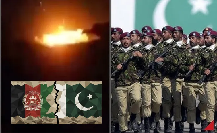 Pakistan Army Strikes On Afghanistan Air Base