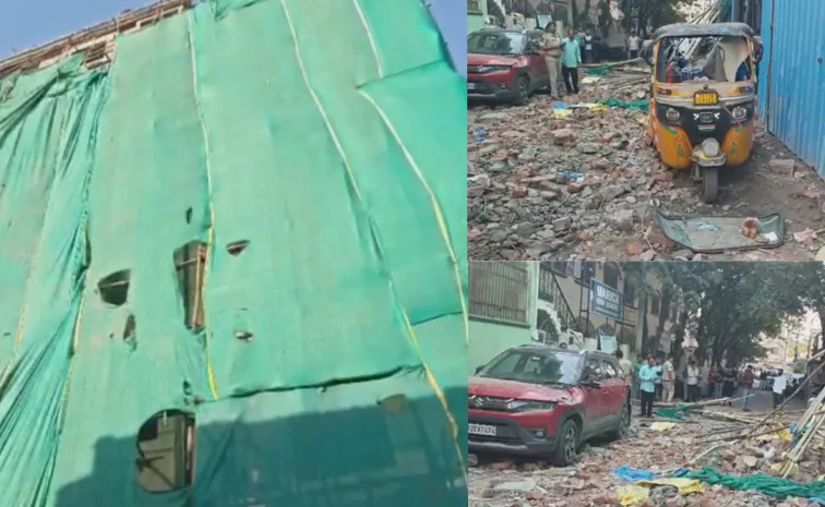 Hyd: ఐదంతస్తుల భవనం నుంచి పడి ముగ్గురి దుర్మరణం