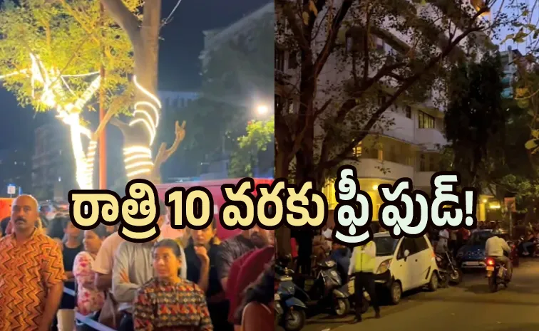 Rameshwaram Cafe grand entry in Mumbai massive crowds in with free food