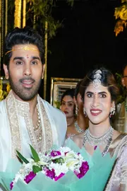 Allu Sirish Knot With Nayanika today at hyderabad in grand wedding2
