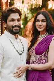Allu Arjun Share post for Sneha over their 15th Anniversary Post about Sneha3