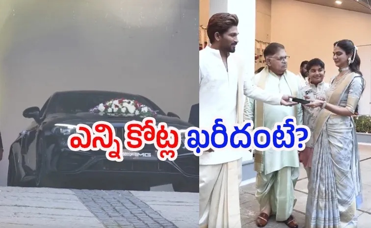 భార్యకు ఖరీదైన కారు గిఫ్ట్ ఇచ్చిన అల్లు అర్జున్ 
