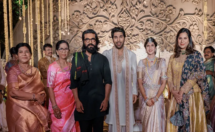 Ram Charan Special Wishes To new couple allu sirish and nayanika