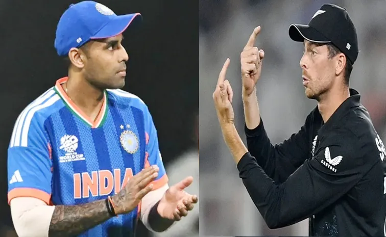 T20 WC Final: సాంట్నర్‌కు ఇచ్చిపడేసిన సూర్యకుమార్‌