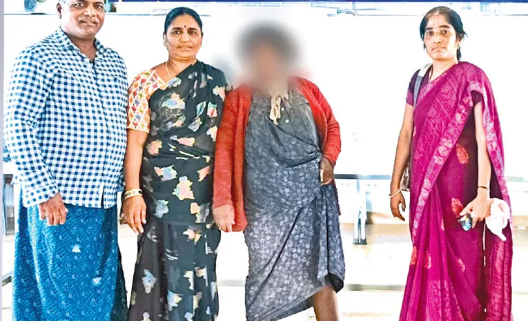 teacher rescues pregnant mentally ill woman in anantapur