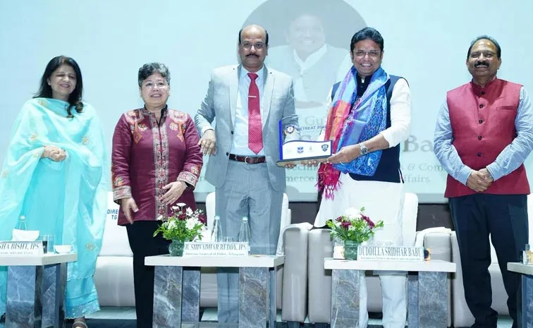 Telangana Emerges as a Role Model in Future Ready Policing Sridhar Babu