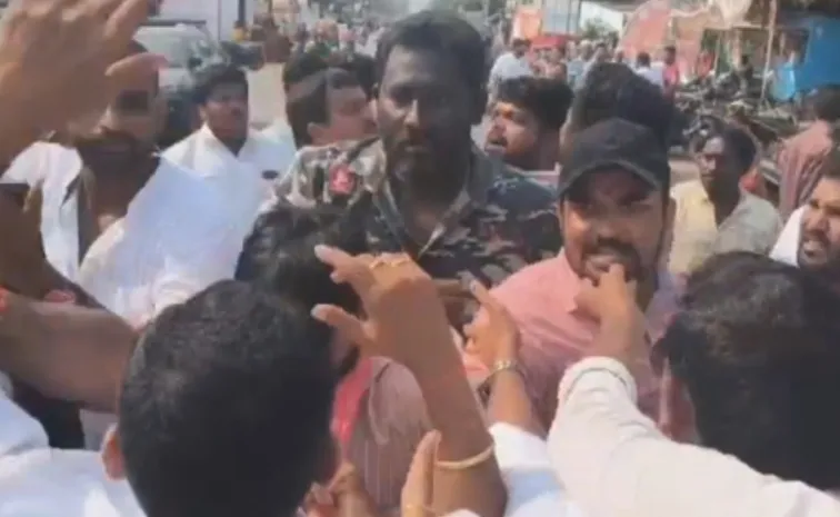 Clashes Erupt In Jana Sena Membership Drive Krishna District Kankipadu