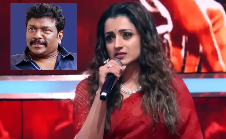 Actress Trisha Reacts Parthiban Comments