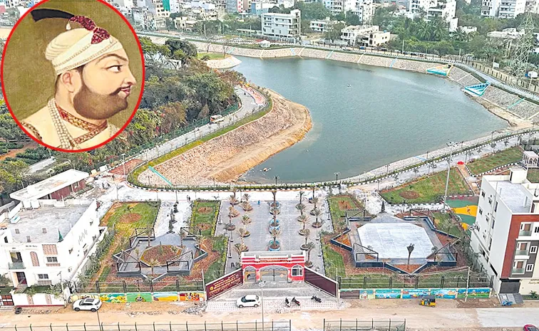 bamruk ud daula lake was restored in old city