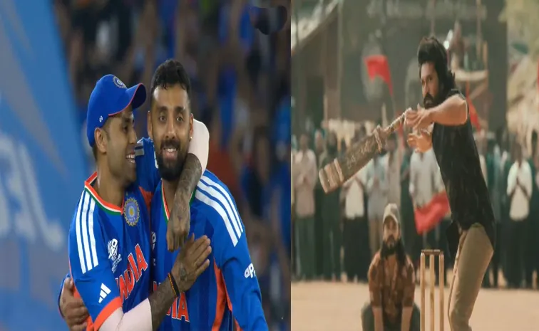 Director Buchi Babu Celebrates Team India T20 World Cup With Peddi Song