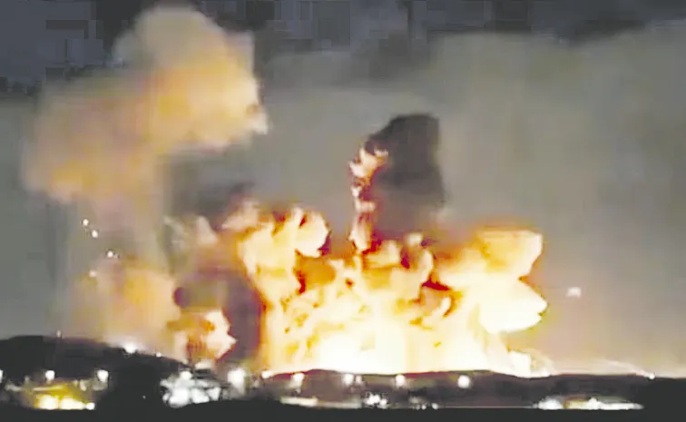 ఇస్ఫహాన్‌ అణు కేంద్రంపై బాంబుల వర్షం!