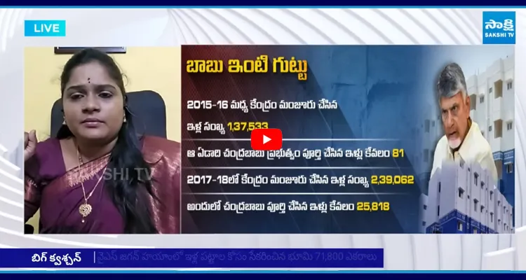 జగన్ కట్టిన ఇళ్లపై బాబు వీడియో చూపించి మరి ఇచ్చిపడేసిన నాగమల్లేశ్వరి