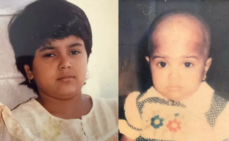 Tollywood actress Childhood photos viral On Social Media