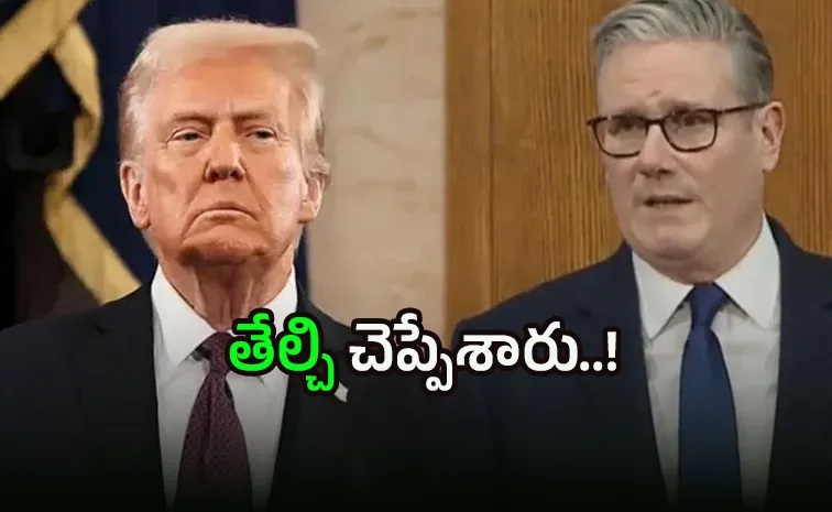 ట్రంప్‌నకు మరోసారి బ్రిటన్‌ ప్రధాని షాక్‌