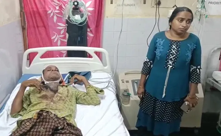 Tdp Goons Attack Differently Abled Person In Nellore District