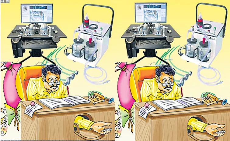 Chandrababu Govt another corruption in purchase of ENT equipment