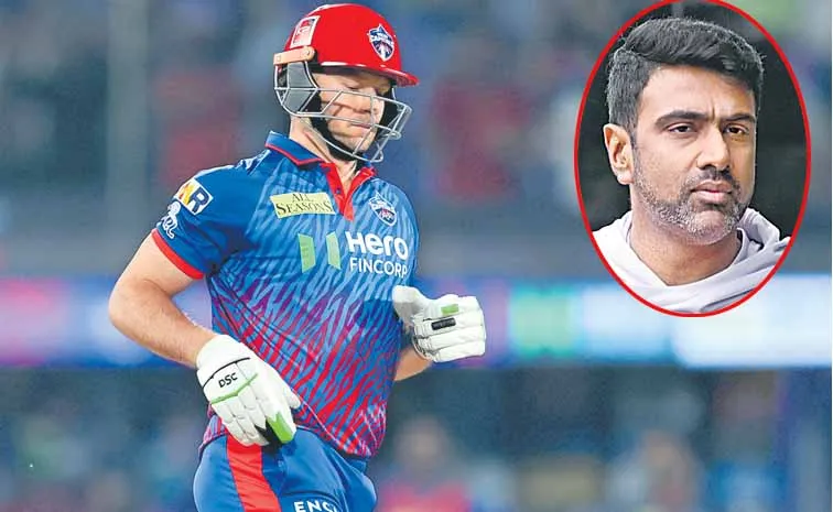 Ashwin angry at Delhi Capitals batter