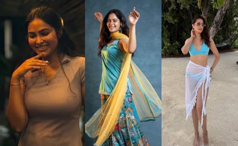 Tollywood actresses Latest updates In social Media