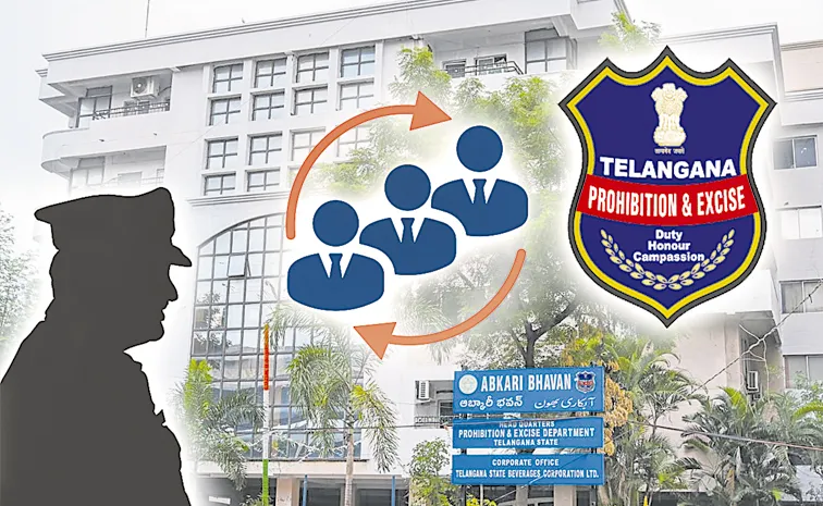 1912 Constables Transferred in Telangana Excise Department