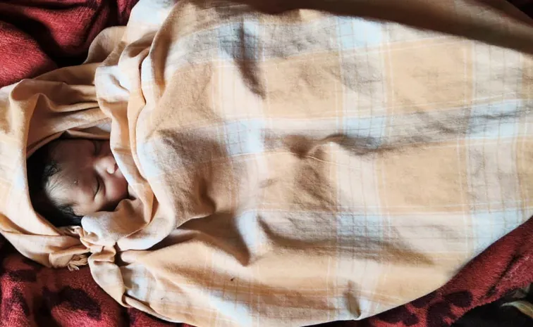 A Woman In Vijayawada Abandons Newborn At Public Toilet