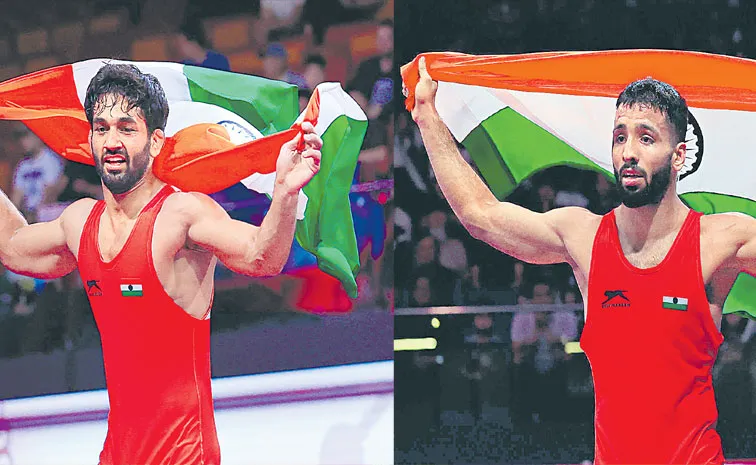 Indian Wrestlers Won Medals In Asia Senior Wrestling Championship1