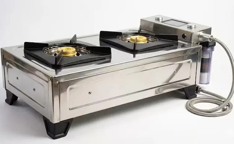 This hydrogen stove runs on water not gas