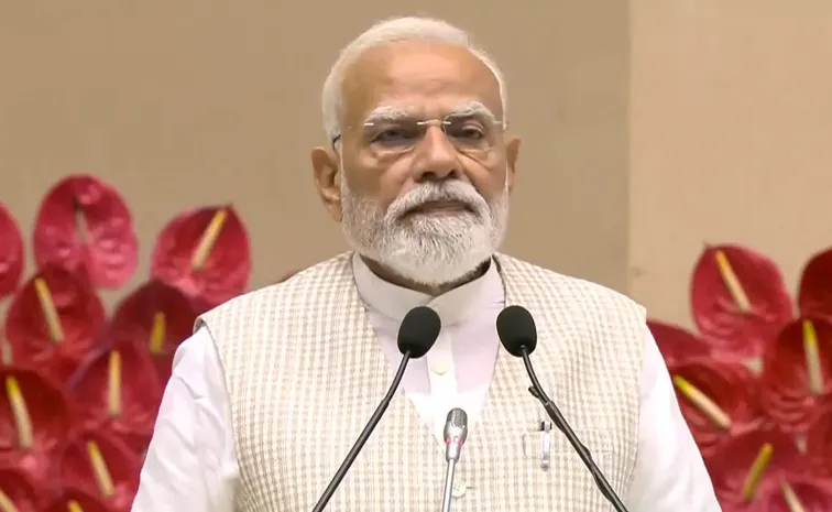 Modi participates in the special session on the Women's Reservation Bill