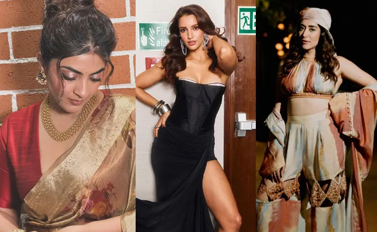 ట్రెండింగ్ బ్యూటీ చీర కడితే.. చిచ్చుబుడ్డి జోనిత ఇలా!