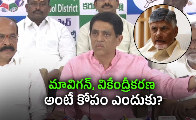 Why Chandrababu Angry With Mavigun? Buggana Rajendranath Questions