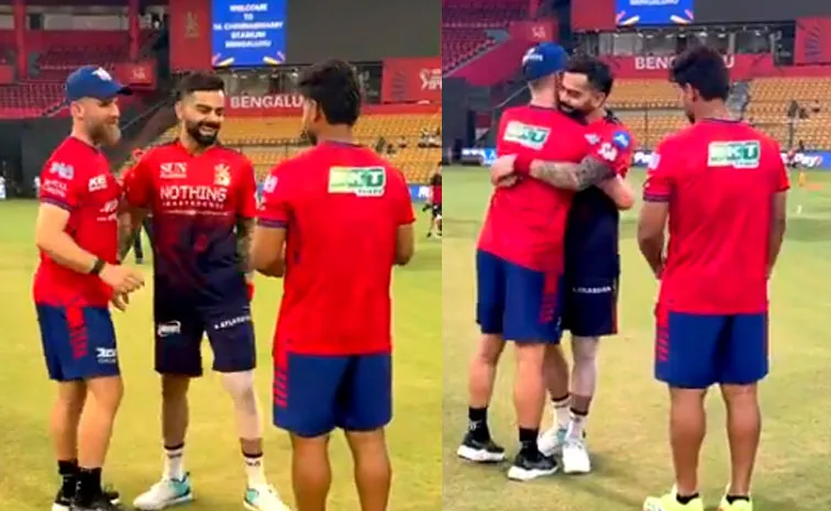 RCB Star Virat Kohli Wears Bandage On Leg Ahead Of LSG Clash2