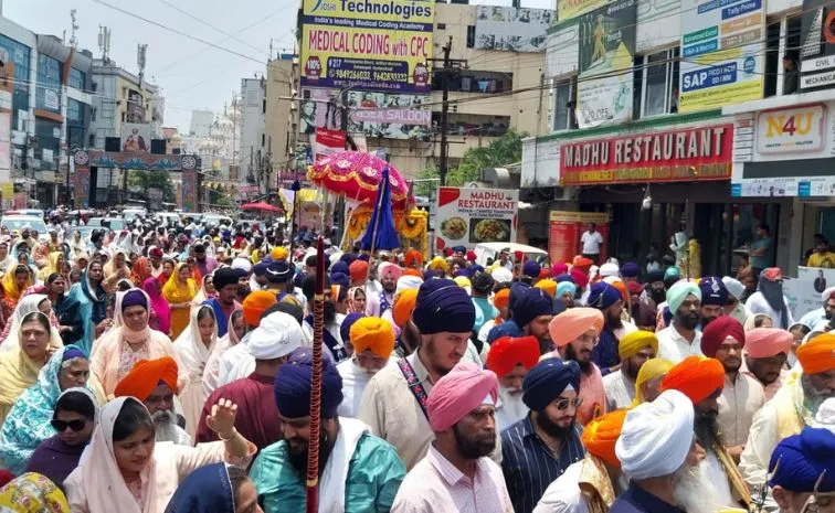 Grand Celebration of Khalsa Sajna Divas in Hyderabad