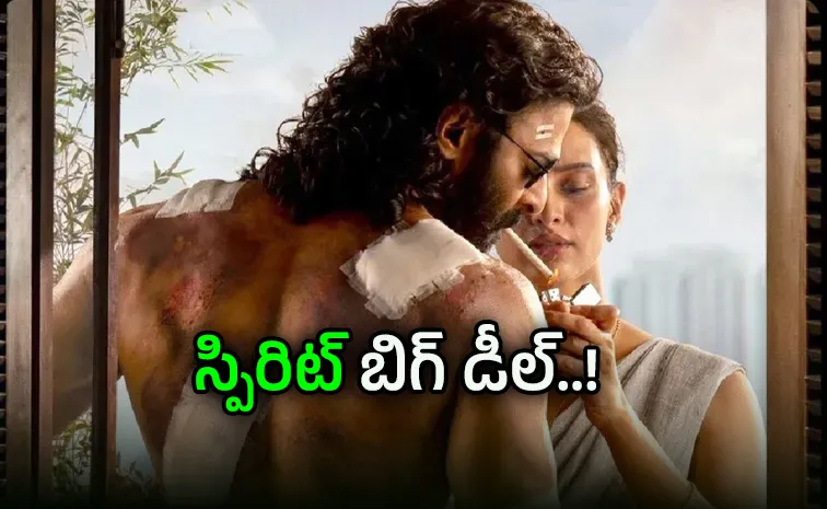 Prabhas Latest Movie Spirit Ott Deal Close for huge Margin amount