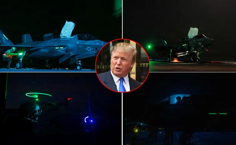 Trump Hormuz Show of Force F 35Bs Ospreys and 15 Warships Deployed