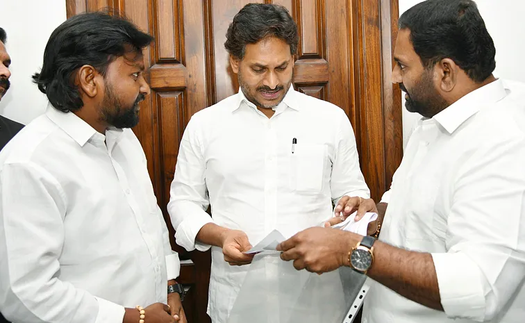 Ysrcp Activist Krishnarjuna Reddy Meets Ys Jagan