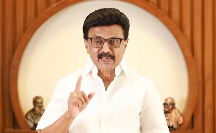 Let the black flags rise, warns Stalin over delimitation issue