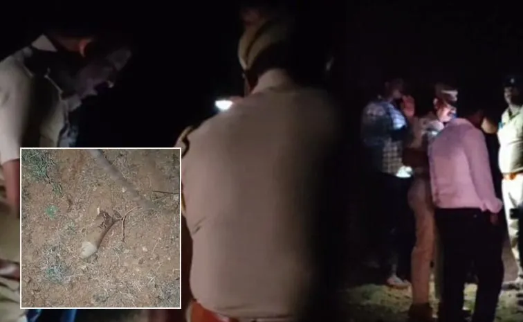 ఊహించని విషాదం.. పేలని బాంబును తన్నడంతో..