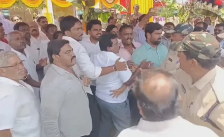 Protocol Controversy At Avanigadda Anna Canteen Inauguration Ceremony