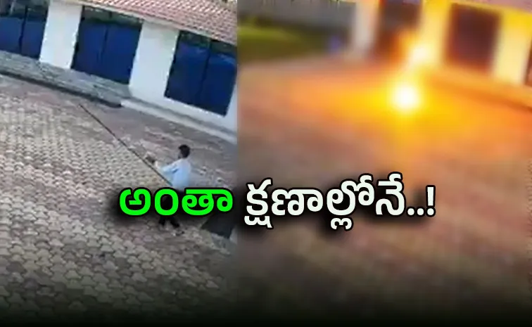 While Chasing Monkey a man Electrocuted In Madhya Pradesh