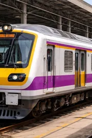 Indias first closed door non AC local train in mumbai