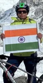 Divya Singh is the first Indian woman to cycle to Mount Everest Base Camp