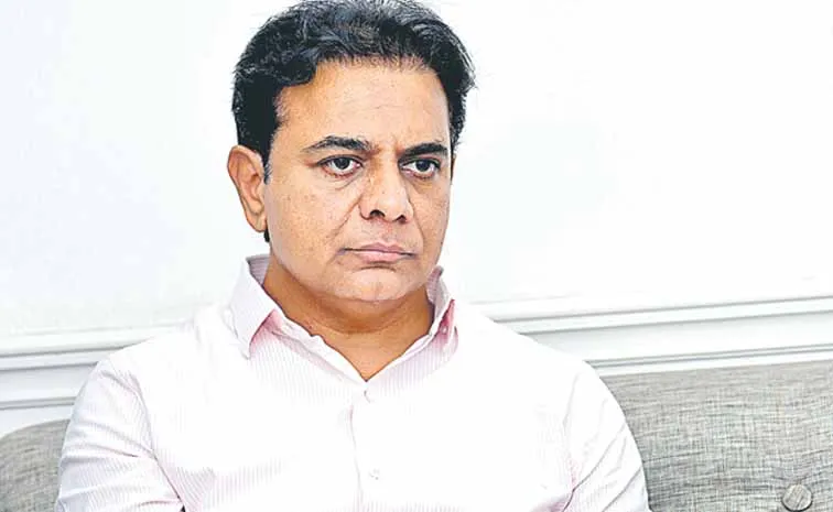 KTR reacts on MP Tejaswi Suryas comments