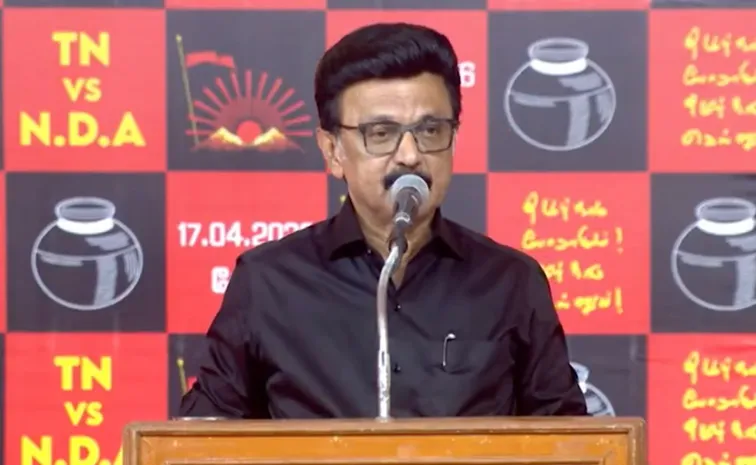 Tamil Nadu CM Stalin Takes On Union Government