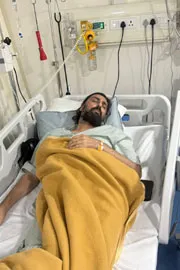 Former Afghan cricketer Shapoor Zadran hospitalised in India