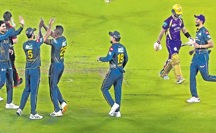 Gujarat beat Kolkata Knight Riders by 5 wickets1