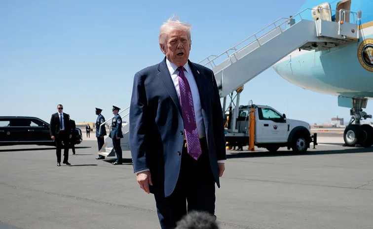 అమెరికా - ఇరాన్ చర్చలపై.. ట్రంప్ కీలక వ్యాఖ్యలు!