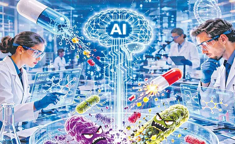 Researchers are using AI to develop new antibiotics to kill bacteria