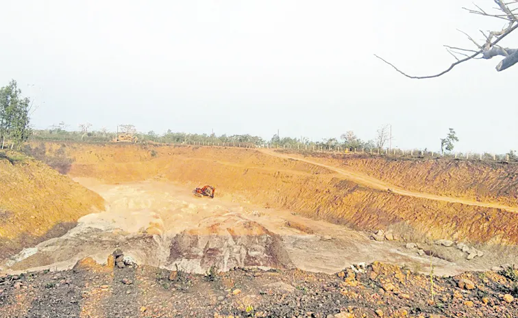 Massive Illegal Mining in Kakinada District